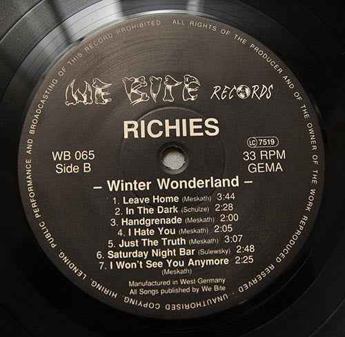 Richies - Winter Wonderland (LP) (Near Mint (NM or M-))