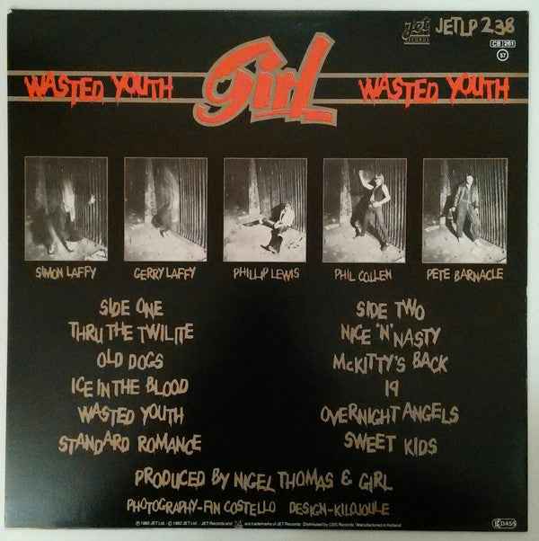 Girl  - Wasted Youth (LP) (Near Mint (NM or M-))