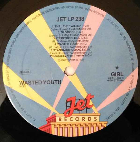 Girl  - Wasted Youth (LP) (Near Mint (NM or M-))