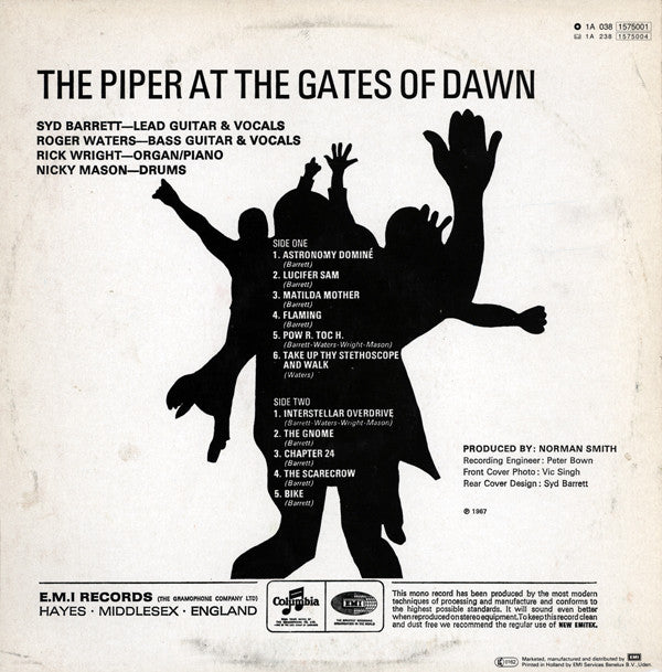 Pink Floyd : The Piper At The Gates Of Dawn (LP, Album, RE)