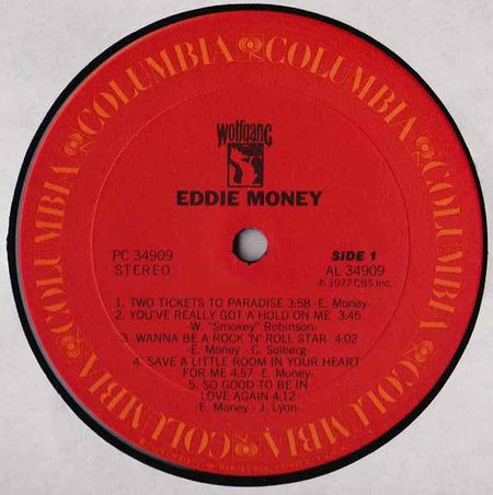 Eddie Money - Eddie Money (LP) (Very Good Plus (VG+))
