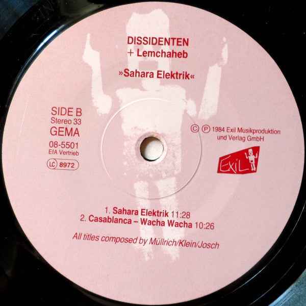 Dissidenten + Lemchaheb - Sahara Electric (LP) (Near Mint (NM or M-))