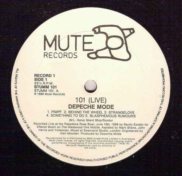 Depeche Mode - 101 (2xLP) (Near Mint (NM or M-))