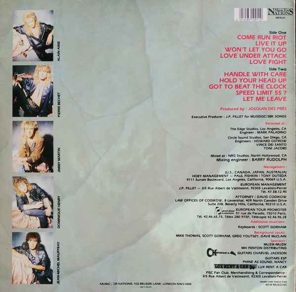 Fisc - Handle With Care (LP) (Near Mint (NM or M-))