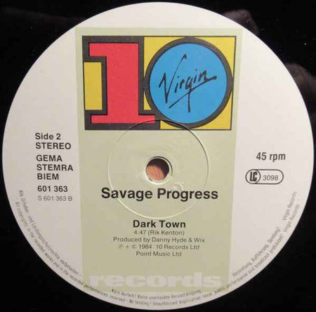 Savage Progress - Heart Begin To Beat (12") (Very Good Plus (VG+))