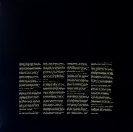 Depeche Mode : Construction Time Again (LP, Album, RE, RM, Gat)
