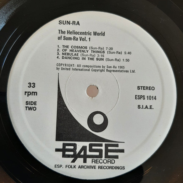 Sun Ra : The Heliocentric Worlds Of Sun Ra, Vol. I (LP, Album)
