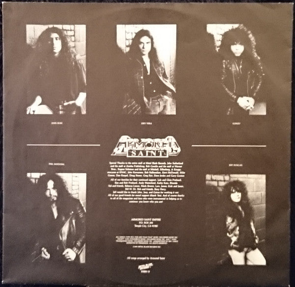 Armored Saint : Symbol Of Salvation (LP, Album)