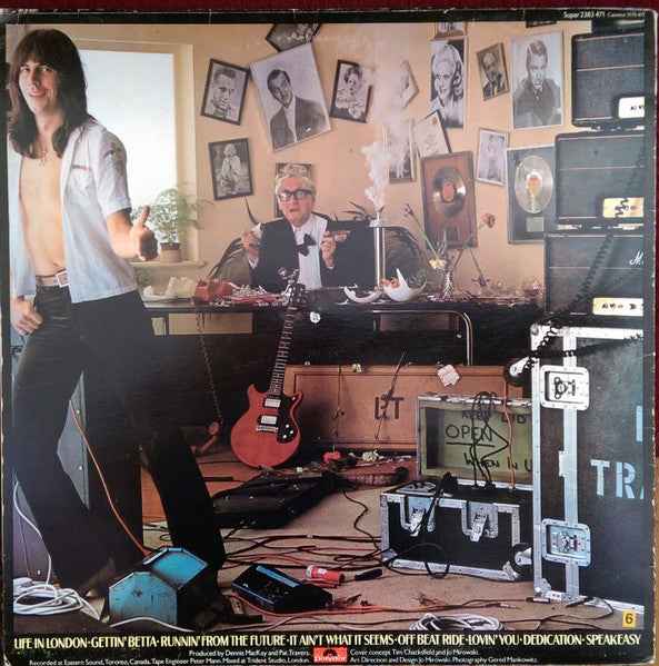 Pat Travers - Putting It Straight (LP) (Very Good Plus (VG+))
