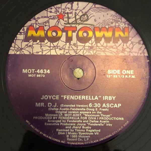 Joyce "Fenderella" Irby - Mr. D.J. (12") (Near Mint (NM or M-))