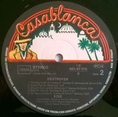 Kiss Destroyer (LP) (Near Mint (NM Or M ))