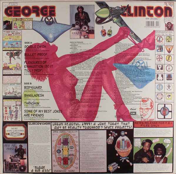 George Clinton - Some Of My Best Jokes Are Friends (LP) (Very Good Plus (VG+))