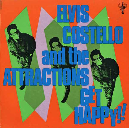 Elvis Costello & The Attractions - Get Happy! (LP) (Near Mint (NM or M-))