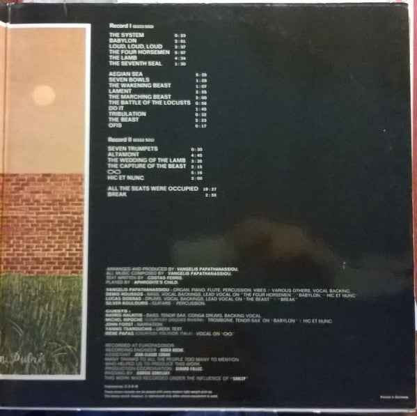 Aphrodite's Child - 666 (2xLP) (Very Good (VG))