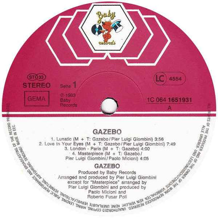Gazebo - Gazebo (LP) (Near Mint (NM or M-))