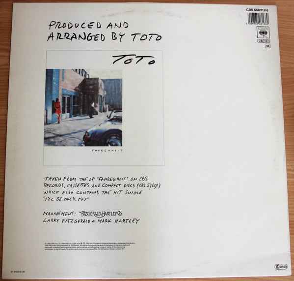 Toto - Without Your Love (12") (Near Mint (NM or M-))