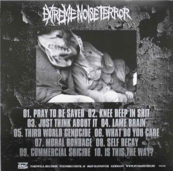 Extreme Noise Terror - Phonophobia (12") (Near Mint (NM or M-))