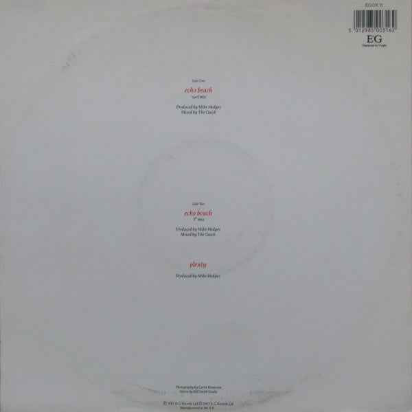Toyah - Echo Beach (12") (Near Mint (NM or M-))