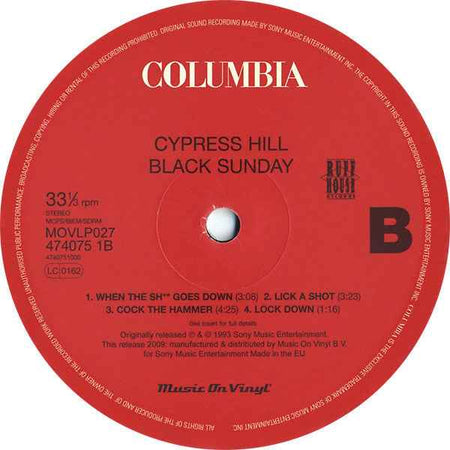 Cypress Hill - Black Sunday (2xLP) (Near Mint (NM or M-))