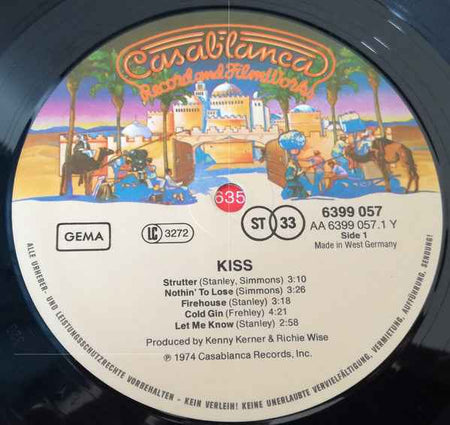 Kiss - Kiss (LP) (Near Mint (NM or M-))