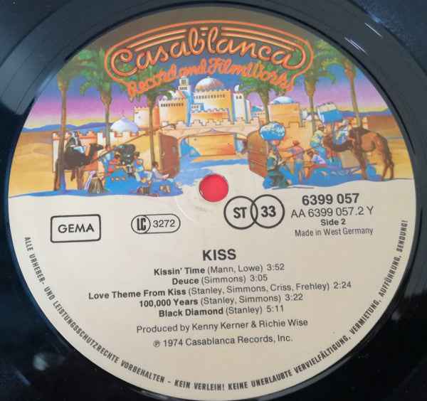 Kiss - Kiss (LP) (Near Mint (NM or M-))