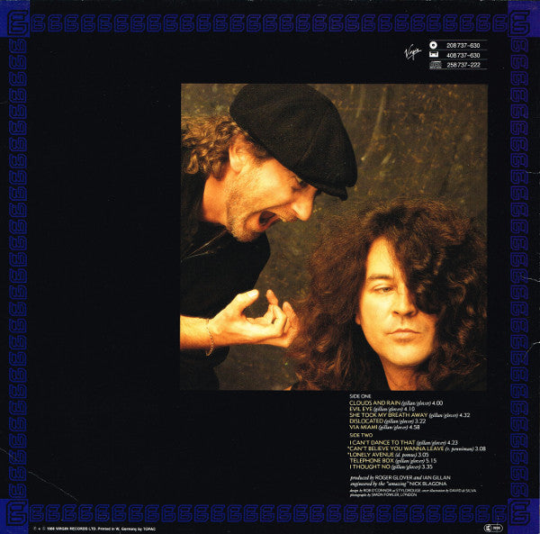 Gillan & Glover : Accidentally On Purpose (LP, Album)