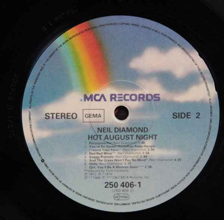 Neil Diamond - Hot August Night (2xLP) (Near Mint (NM or M-))