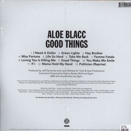 Aloe Blacc : Good Things (2xLP, Album)