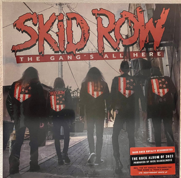 Skid Row : The Gang's All Here (LP, Album, Ltd, Whi)