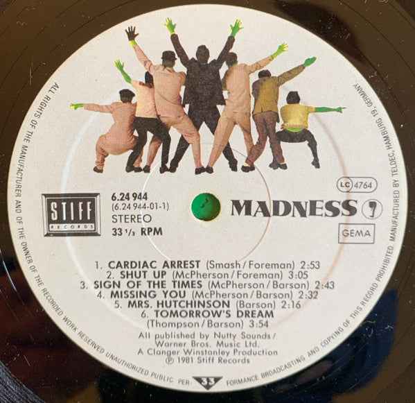 Madness - 7 (LP) (Near Mint (NM or M-))