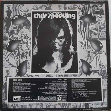 Chris Spedding - The Only Lick I Know (LP) (Near Mint (NM or M-))