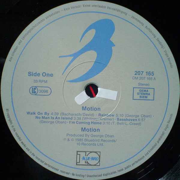 Motion  - Motion (LP) (Near Mint (NM or M-))