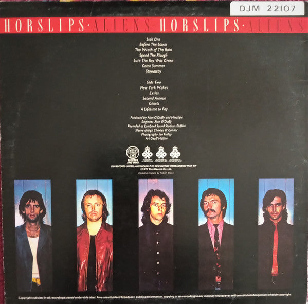 Horslips : Aliens (LP, Album)