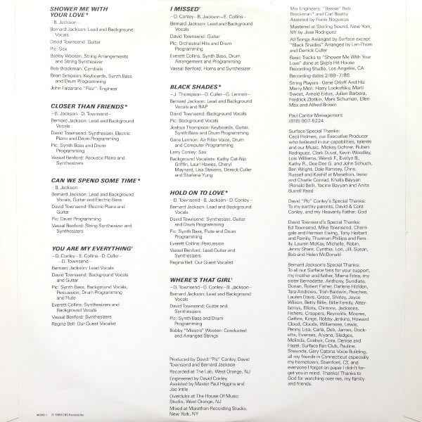Surface - 2nd Wave (LP) (Near Mint (NM or M-))