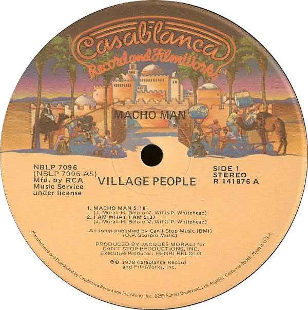Village People - Macho Man (LP) (Very Good Plus (VG+))