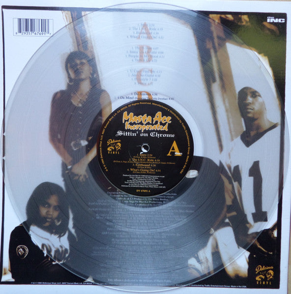 Masta Ace Incorporated : Sittin' On Chrome (2xLP, Album, RE, Cle)