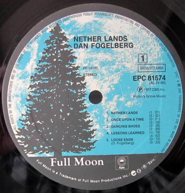 Dan Fogelberg : Nether Lands (LP, Album, Gat)