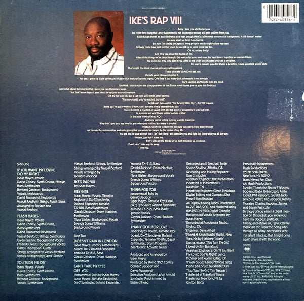 Isaac Hayes : U-Turn (LP, Album)