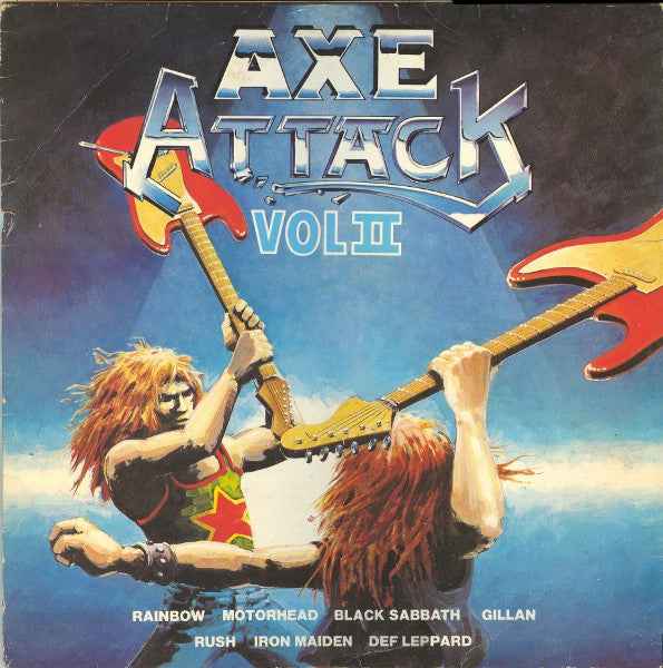 Various - Axe Attack Vol II (LP) (Very Good Plus (VG+))