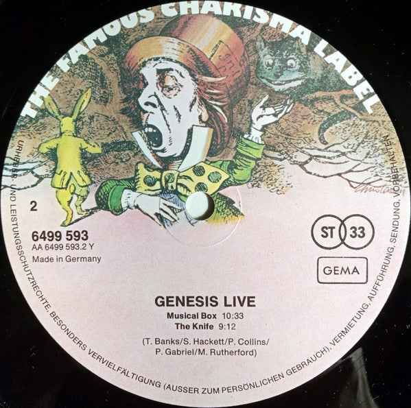 Genesis - Live (LP) (Very Good Plus (VG+))