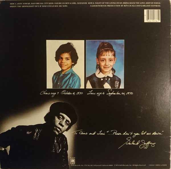 Garland Jeffreys - American Boy & Girl (LP) (Very Good Plus (VG+))