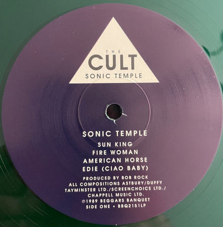 The Cult : Sonic Temple (2xLP, Album, Ltd, RE, RM, Gre)