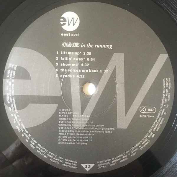 Howard Jones - In The Running (LP) (Near Mint (NM or M-))