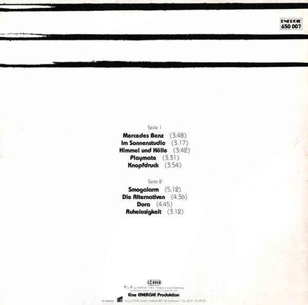 K.E.C.K. - Sex & Gewalt (Ervolksmusik) (LP) (Near Mint (NM or M-))