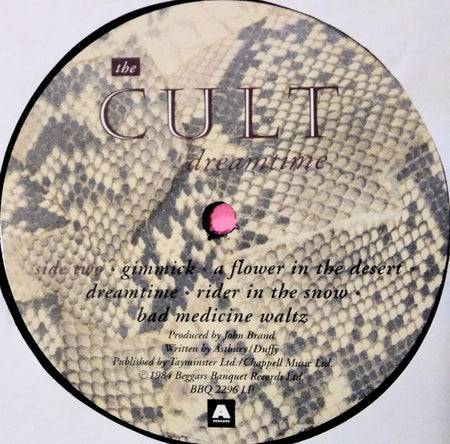 The Cult : Dreamtime (LP, Album, RE, 40t)