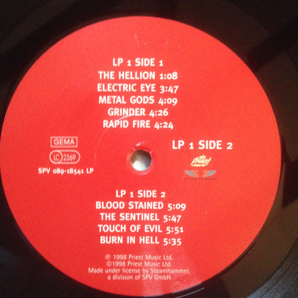 Judas Priest : '98 Live Meltdown (3xLP, Album)