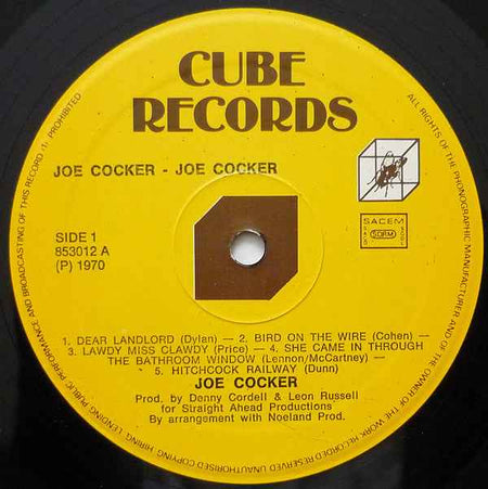 Joe Cocker - Joe Cocker! (LP) (Near Mint (NM or M-))