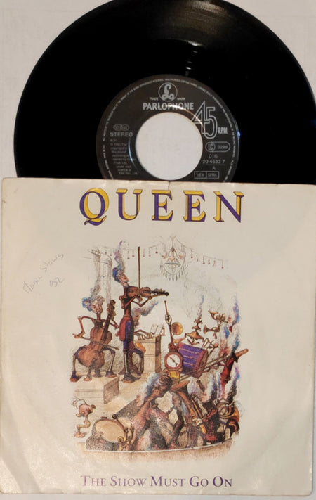 Queen : The Show Must Go On (7", Single, Top)