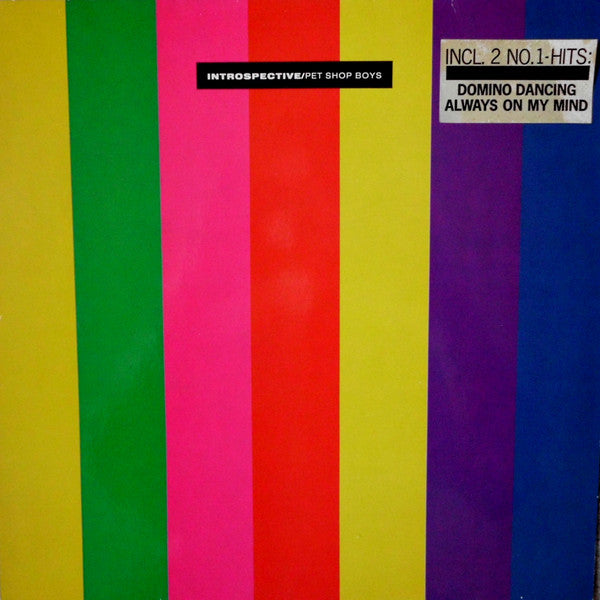 Pet Shop Boys : Introspective (LP, Album, No )
