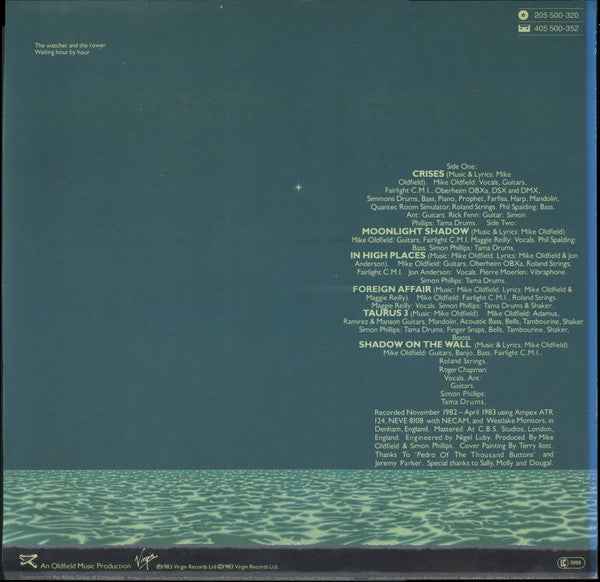 Mike Oldfield - Crises (LP) (Near Mint (NM or M-))